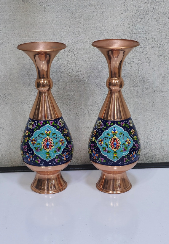 گلدان مس پرداز